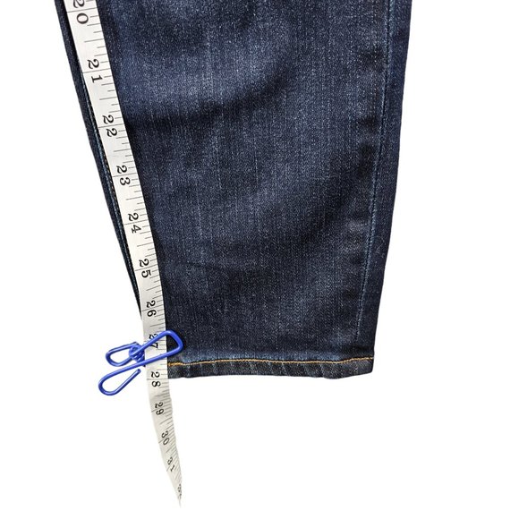 Madewell Womens Size 25 "Skinny Skinny" Denim Dark Wash Stretch Skinny Jeans - Picture 11 of 12